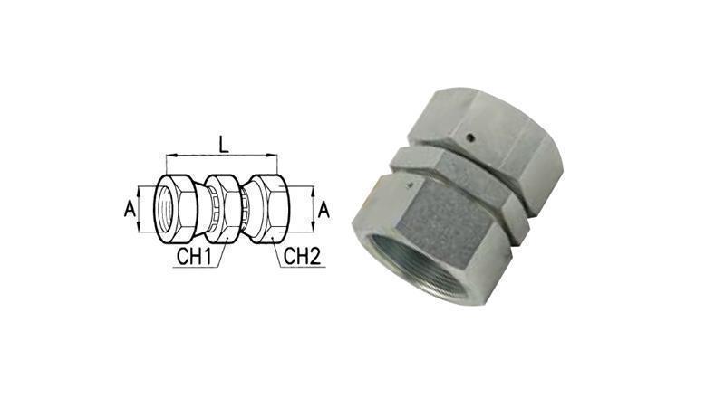 HYDRAULISCHE DREHENDE DOPPELMUTTER 1/2