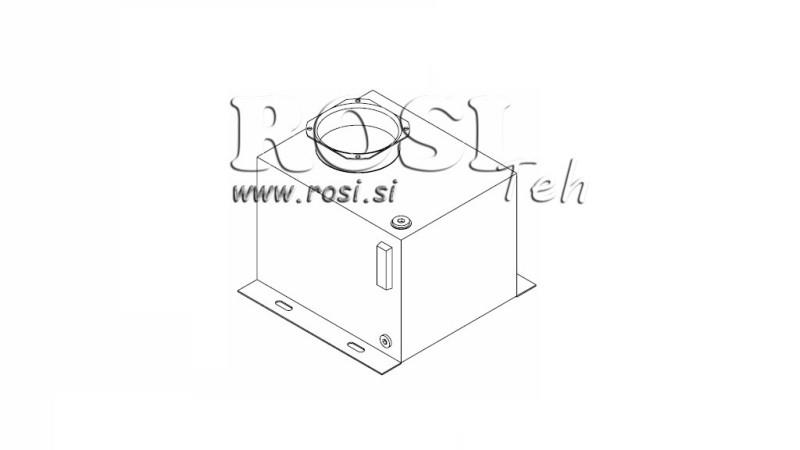 METALLTANK- BOX PP 15 LITER HORISONTAL-VERTICAL