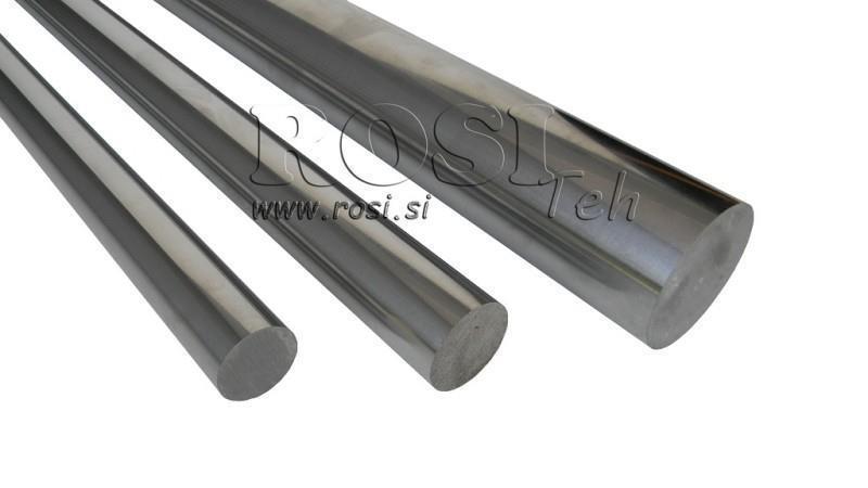 CHROME PLATED ROD FOR CYLINDER 60mm - 1000mm