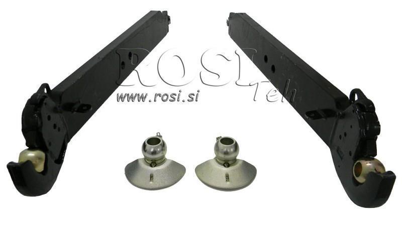 TRAKTORSKE NOSILNE ROKE TRI-TOČKOVNE HIDRAVLIKE CBM 120x35 mm - 950mm DO 140KM