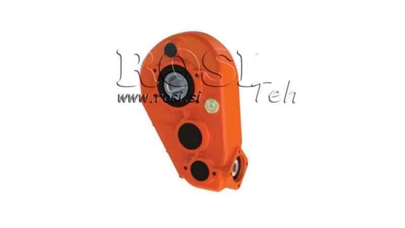 REDUCTOR - MULTIPLICATOR RT420 FOR HYDRAULIC MOTOR MP/MR/MS gear ratio 35,2:1