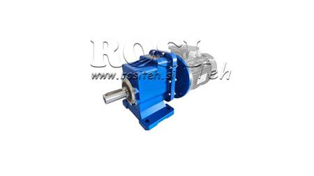ERC02 HELICAL GEARBOX FOR ELECTRIC MOTOR MS80 (0,55-0,75kW) RATIO 24:1