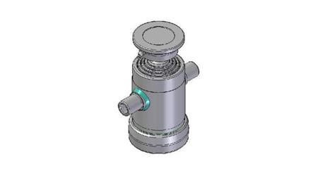 3060S -TELESKOPSKI CILINDER STANDARD/KROGLA 4 STOPNJE HOD 500 FI 112