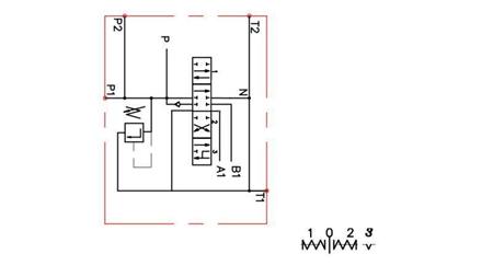 HYDRAULIC VALVE 1xP80 + FLOATING