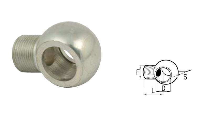 HYDRAULIC FITTING EYE 3/4-3/4