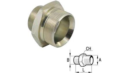 HYDRAULIC REDUCER FITTING BSP 3/8-1/2