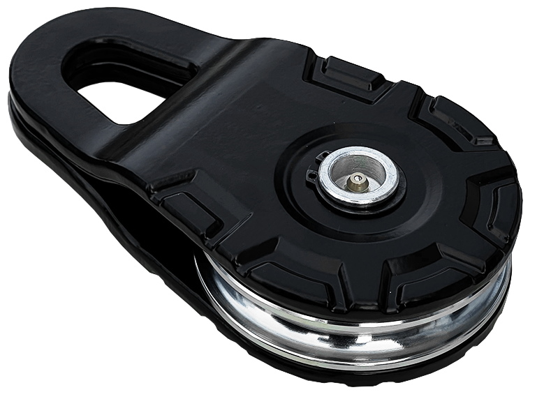 Puleggia Con Ganci Sicurezza Per Verricello - Portata 2 Tonnellate, Per Corde Fino A 7mm, Acciaio Zincato - Foto 12