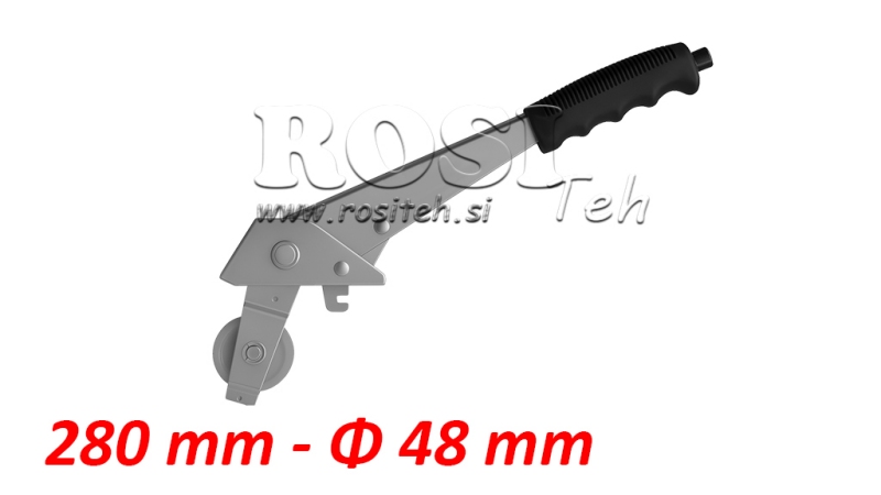 PULL HANDLE L280 WITH PULLEY FI48MM