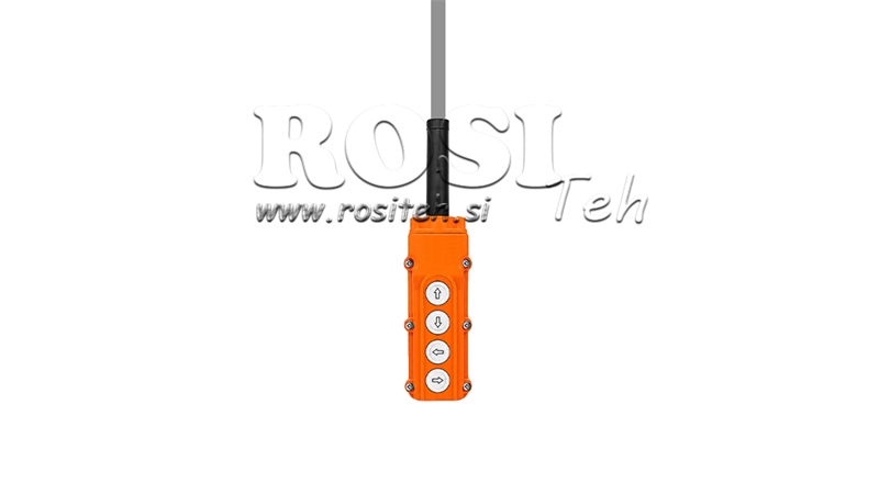 INTERruttore REMOTO SET 4 PULSANTI DX (FUNZIONAMENTO A DOPPIO AZIONAMENTO)