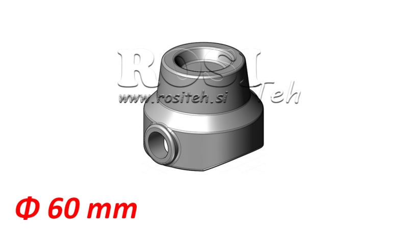 TESTA PER CAISSON TIPPER Φ 60 SUPERIORE
