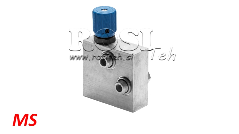 HYDRAULIC PRIORITY VALVE FOR HYDRAULIC MOTOR MS