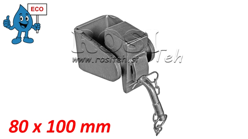 BILLENŐ PLATÓTARTÓ VILLÁS 80X100 MM ECO