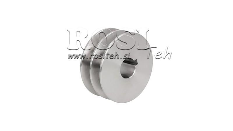 PULLEY 2x13 fi100/24mm