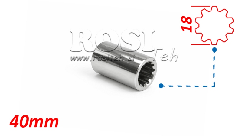KARDÁN (TLT) ADAPTER PERSELY 30x27 - 16 FOG