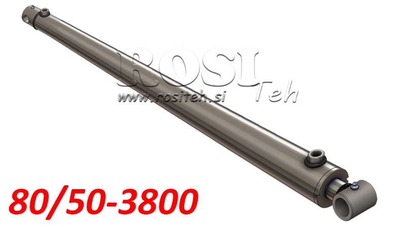 HYDRAULIC CYLINDER FOR TOWING CAR - HOLE 80/50-3800