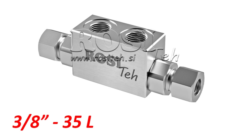 VANĂ DE BLOCARE VBPDE 3/8 - 35LIT