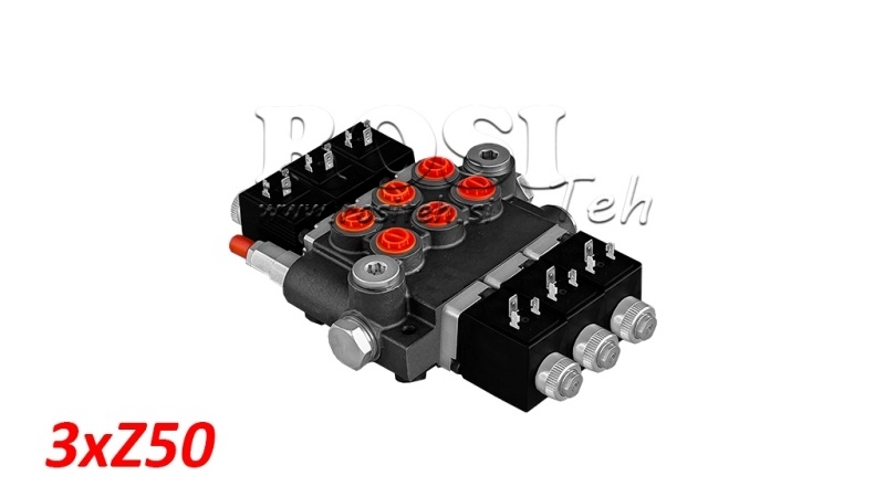 ELEKTROHYDRAULISK MONOBLOCKVENTIL 3xZ50