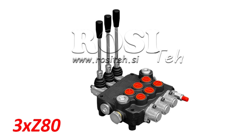 HIDRAVLIČNI VENTIL 3xZ80