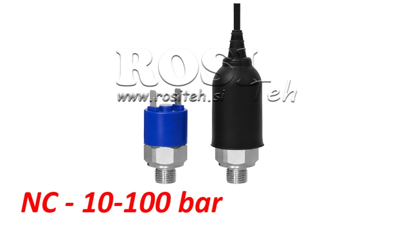 WYŁĄCZNIK CIŚNIENIA HYDRAULICZNEGO K4 - NC 10-100 BAR (MAX.300BAR)