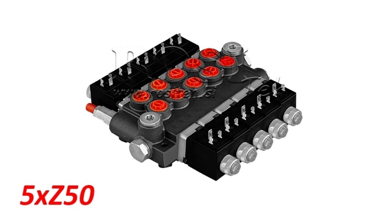 ELEKTROHYDRAULICKÝ MONOBLOKOVÝ VENTIL 5xZ50