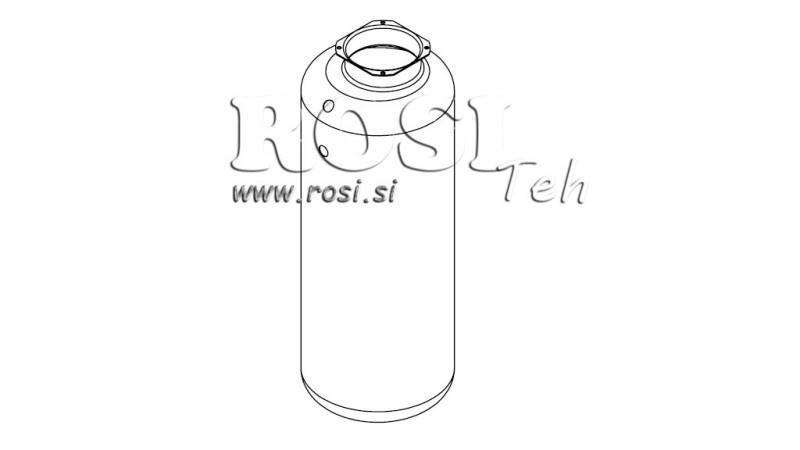 METAL RESERVOIR ROLL PP 30 LITER HORIZONTAL-VERTICAL