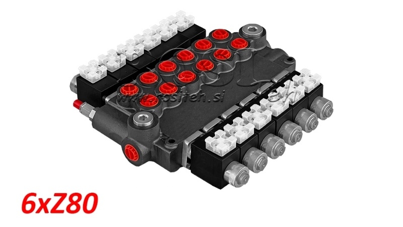 VÁLVULA MONOBLOCO ELETRO-HIDRÁULICA 6xZ80