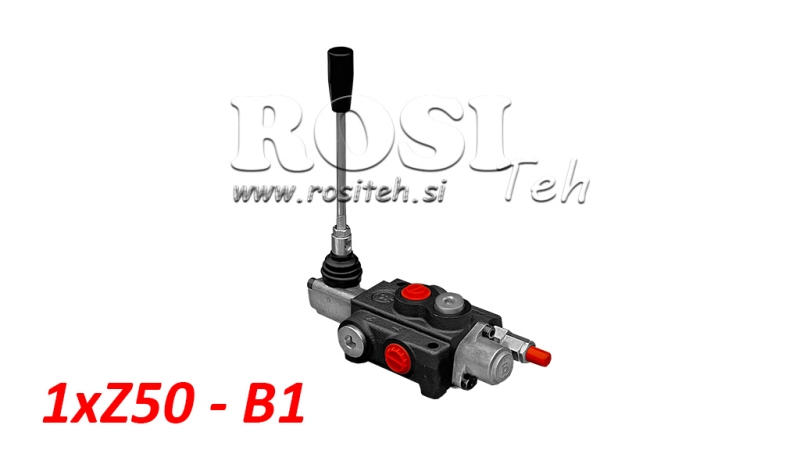 HYDRAULISCHE KLEP 1XP40 + ENKELWERKEN B1