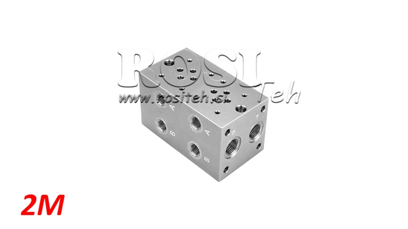 PIEDE CETOP3 NG6 2M