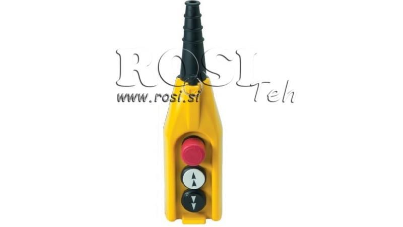 SADA DÁLKOVÉHO SPÍNAČE 2 TLAČÍTKA V KRYTU BEZ KABELU