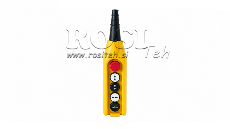REMOTE CONTROL SWITCH SET 4 BUTTONS IN HOUSING WITHOUT CABLE