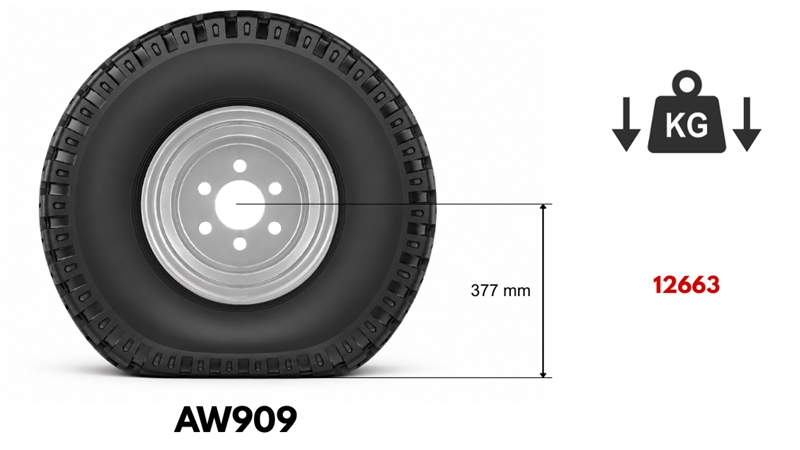 15.0/55-17 GUMI AW909 14pl ABRONCSAL 13,00X17