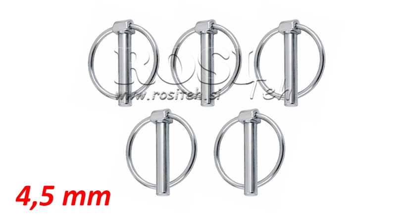 OREPINNE RUND SETT Φ 4.5 MM (5 STK)