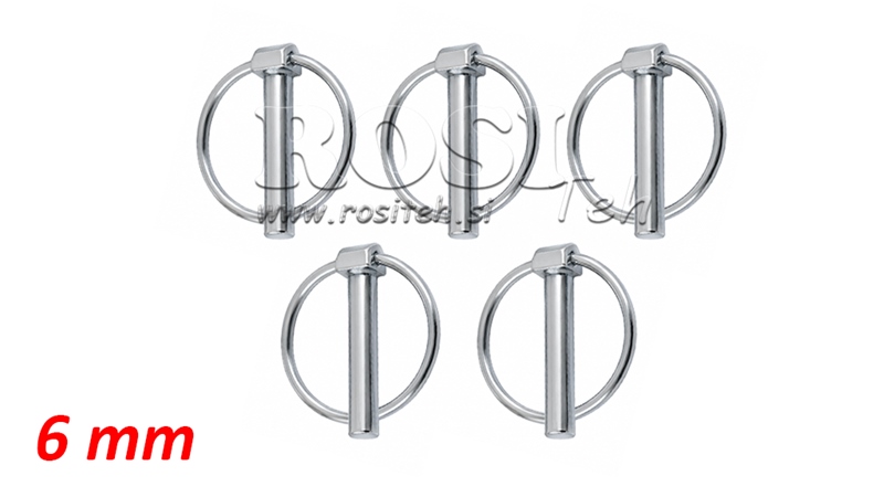 OREPINNE RUND SETT Φ 6.0 MM (5 STK)