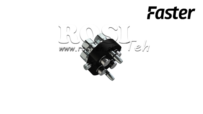 ACOPLAMENTO MULTI-FASTER 4 VIAS BSP 1/2 PARTE MÓVEL