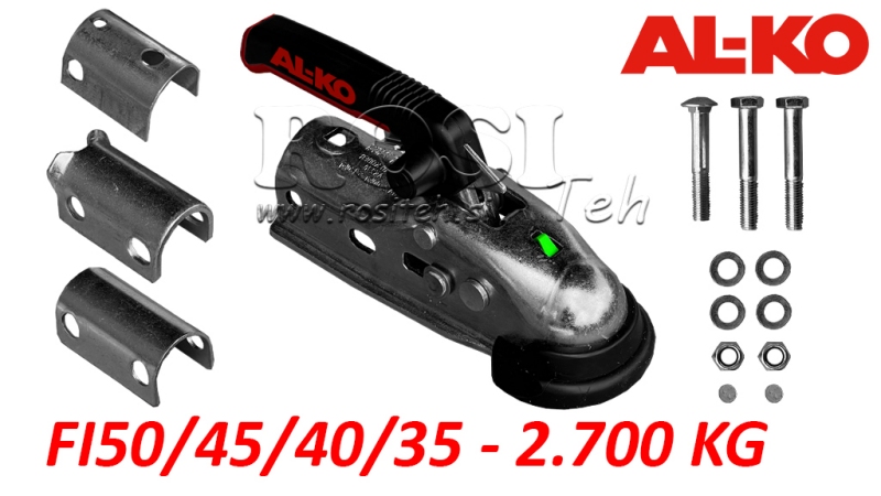 BUGSERINGSKROG AL-KO AK-270 TIL BIL TRAILER RUNDT 2,700 KG FI35/40/45/50