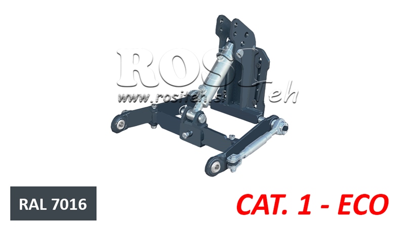 UNIVERSAL KIT FRONT HYDRAULICS 1ST CATEGORY FOR TRACTOR