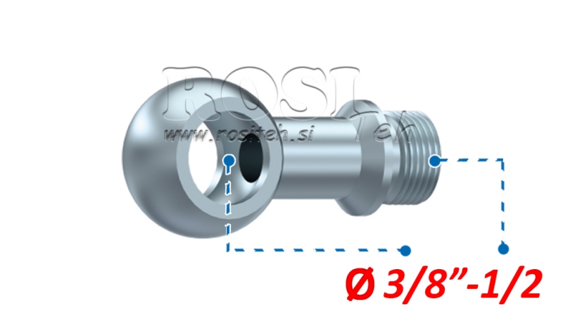CONEXÃO OLHO 3/8 / 1/2