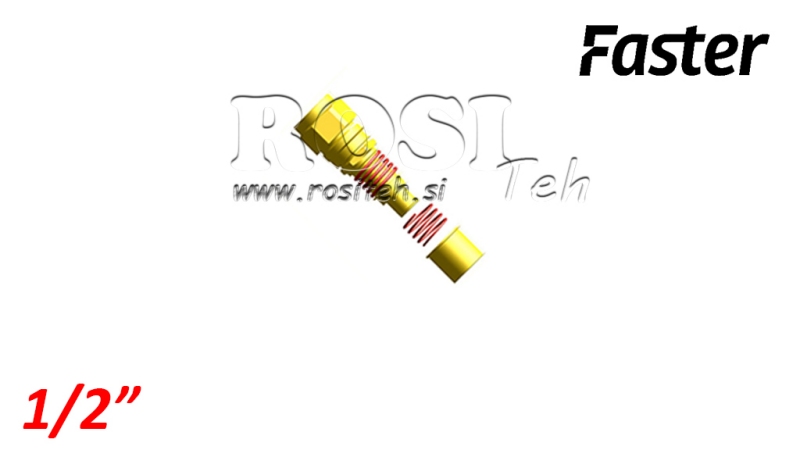 GIUNTO RAPIDO FEMMINA PER MULTI-FASTER 1/2 PARTE FISSA