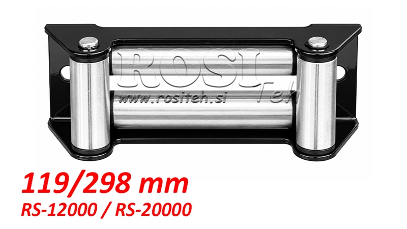 VALJKASTA VODILICA ZA ČELIČNO UŽE (RS-12000 / RS-20000) - 119 x 298 mm