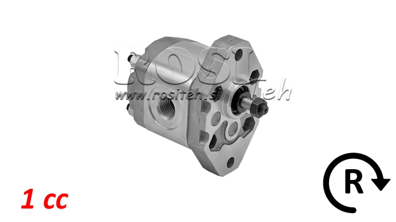 HYDRAULPUMP 00C1X032 GR.0 - 1cc - HÖGER