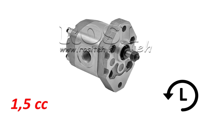 HIDRAULISKĀ SŪKNIS 00A1.5X032 GR.0 - 1,5cc - KREISA