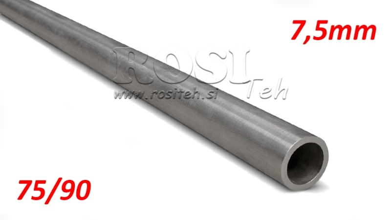 GEHONTE ROHR H9 FÜR HYDRAULIKZYLINDER 75/90 - 7,5mm (1000mm)
