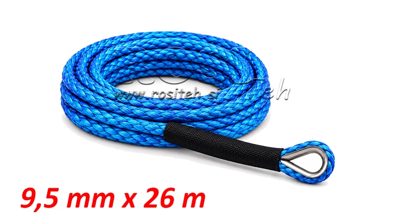 SYNTHETIC ROPE FOR WINCH RS-12000 - 5443 kg
