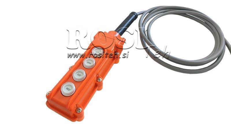 SADA DÁLKOVÉHO OVLÁDÁNÍ 4 TLAČÍTEK DX (DVOUSMĚRNÉ OVLÁDÁNÍ)