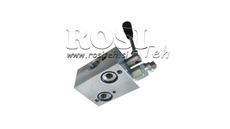 MANUAL VALVE FOR HYDROMOTOR MP-MR-MH OPEN CENTER - 50lit