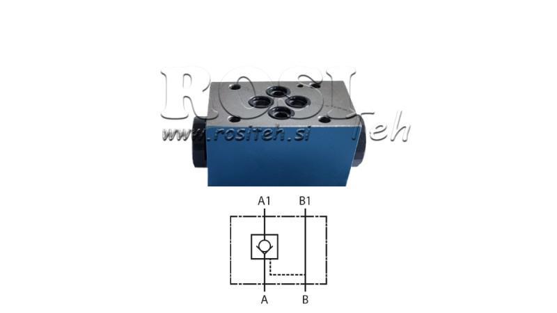 VALVOLA DI CONTROLLO CETOP 3 (A)