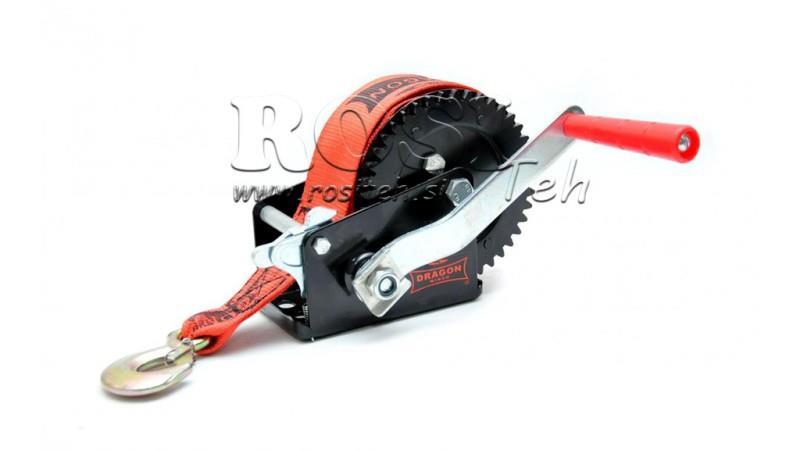 HAND WINCH DWK 16 - 725 kg - SYNTHETIC BELT