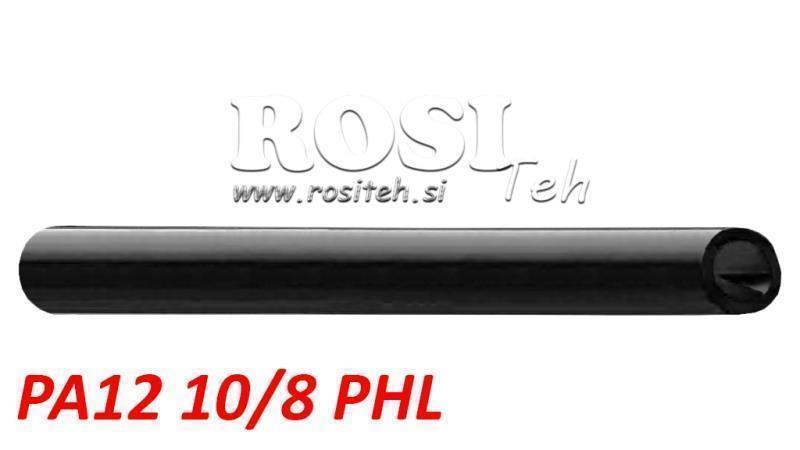 PA 10/8 PA12PHL BLACK AIR PIPE POLYAMIDE DIN74324