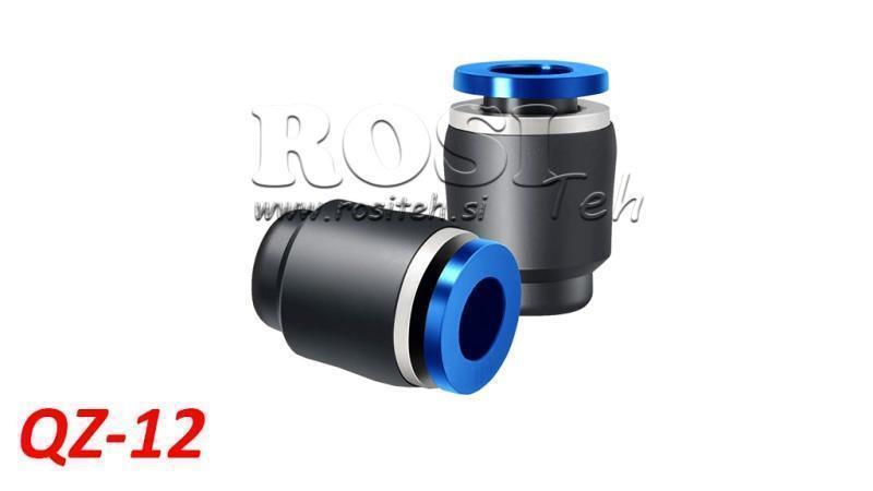 PNEVMATSKI VTIČNI ZAPORNI ČEP TPA BREZ NAVOJA QZ-12