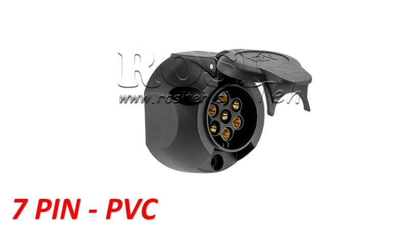 ZÁSUVKA 7 PIN PVC